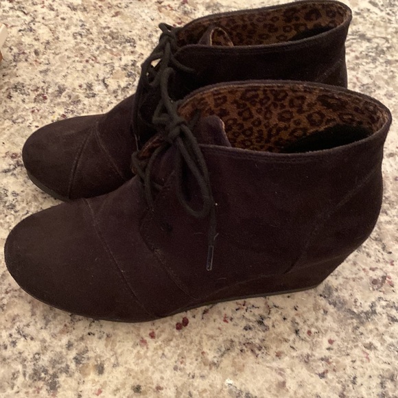 Black wedge shoes - Picture 4 of 4